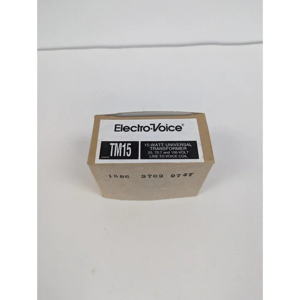 NEW EV Electro Voice TM15 15 Watt Universal Transformer 25 70.7 100 volt Coil - Picture 4 of 4